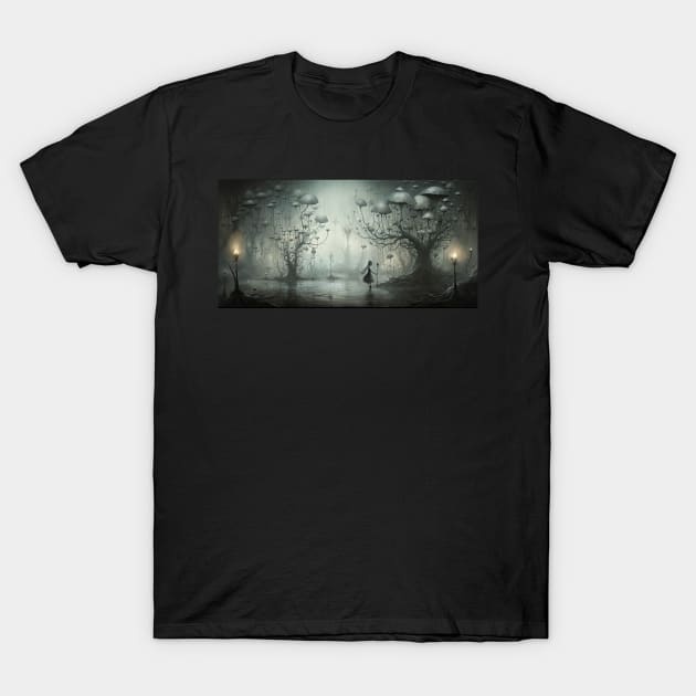 clockpunk T-Shirt by thewandswant